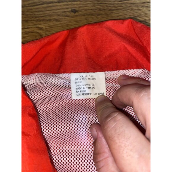 Vintage Terry Labonte Kellogg's Corn Flakes Racing Windbreaker Jacket XXL - Picture 5 of 6